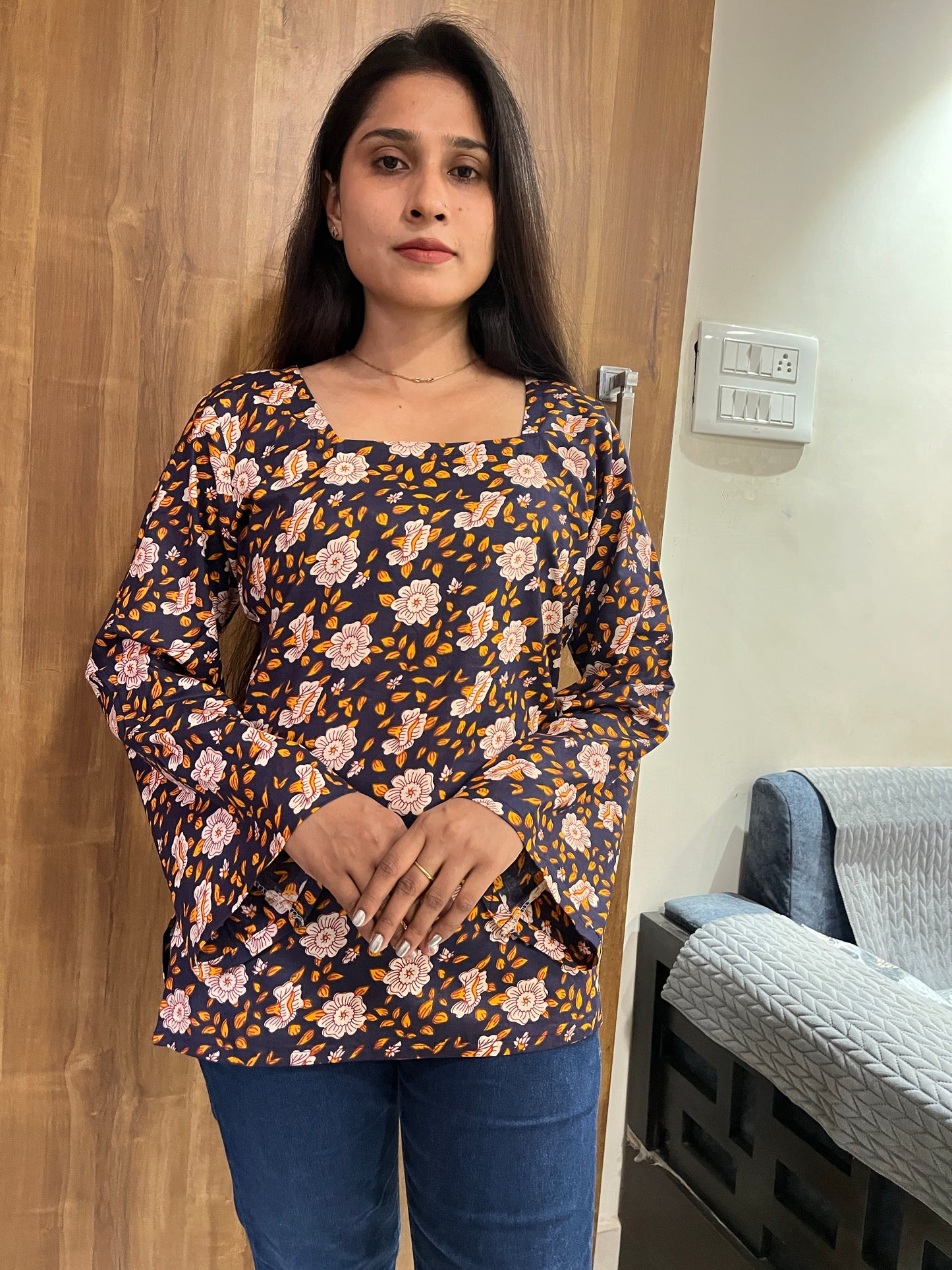 Straight Short Kurti